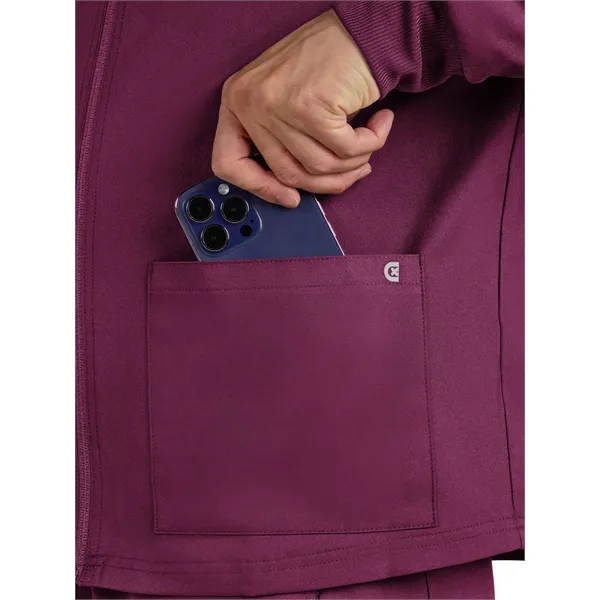 koi - Cureology - Men's 3-Pocket Zipper-Front Alpha Scrub...... from ASI 86018 Scrub Authority / Uniform Stores