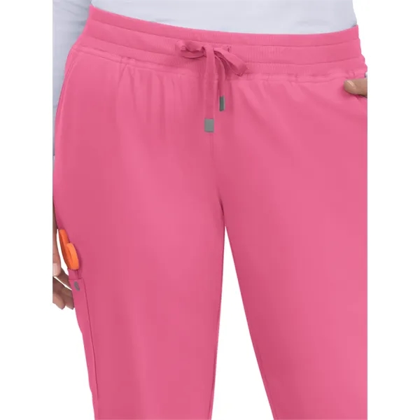 koi - Cureology - Women's 6-Pocket Ribbed Cuff Jogger Sty...... from ASI 86018 Scrub Authority / Uniform Stores