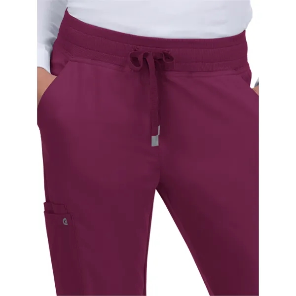 koi - Cureology - Women's 6-Pocket Ribbed Cuff Jogger Sty...... from ASI 86018 Scrub Authority / Uniform Stores