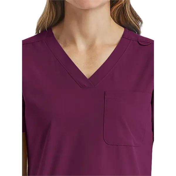 ScrubJoy Originals - Women's Fitted Six-Pocket V-Neck Scr...... from ASI 86018 Scrub Authority