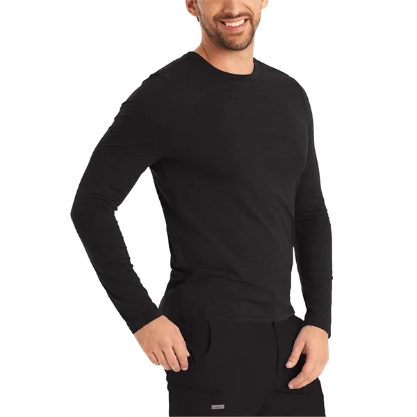 Landau - Forward - Men's Long-Sleeve Crew Neck Underscrub...... from ASI 86018 Scrub Authority / Uniform Stores