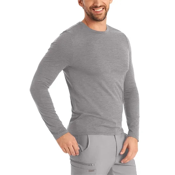 Landau - Forward - Men's Long-Sleeve Crew Neck Underscrub...... from ASI 86018 Scrub Authority / Uniform Stores