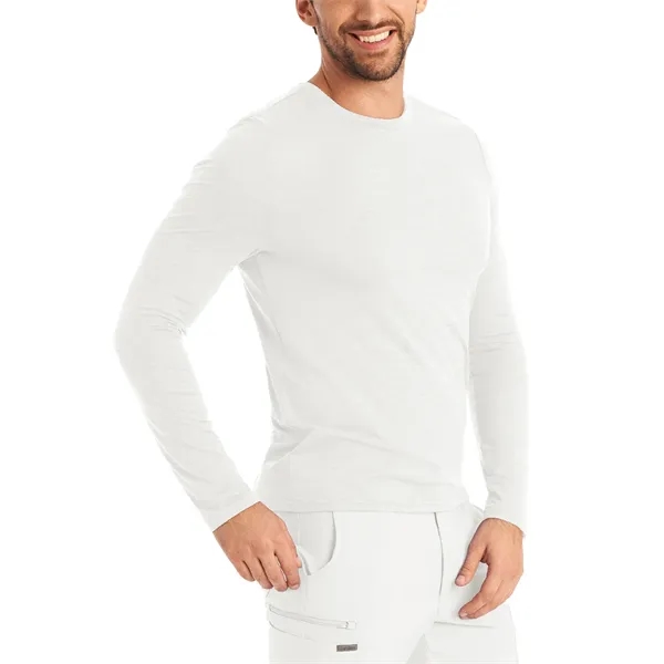 Landau - Forward - Men's Long-Sleeve Crew Neck Underscrub...... from ASI 86018 Scrub Authority / Uniform Stores