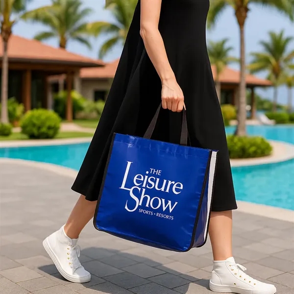 The Brunel Recycled Tote Bag is an eco-friendly carryall crafted from... from ASI 84592 St Regis Group