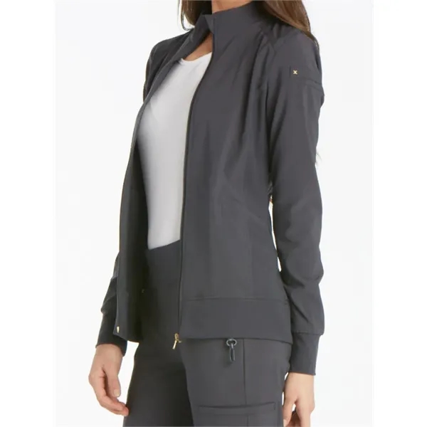 Cherokee iFlex Women's Zip Front Warm-Up Jacket... from ASI 86018 Scrub Authority / Uniform Stores