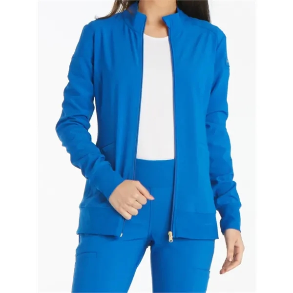 Cherokee iFlex Women's Zip Front Warm-Up Jacket... from ASI 86018 Scrub Authority / Uniform Stores