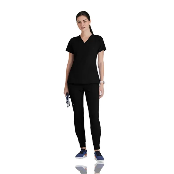 Shaped V-Neck Top... from ASI 86018 Scrub Authority / Uniform Stores