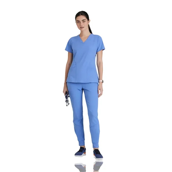 Shaped V-Neck Top... from ASI 86018 Scrub Authority / Uniform Stores