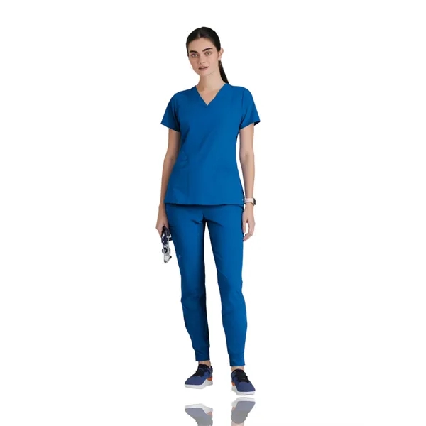 Shaped V-Neck Top... from ASI 86018 Scrub Authority / Uniform Stores