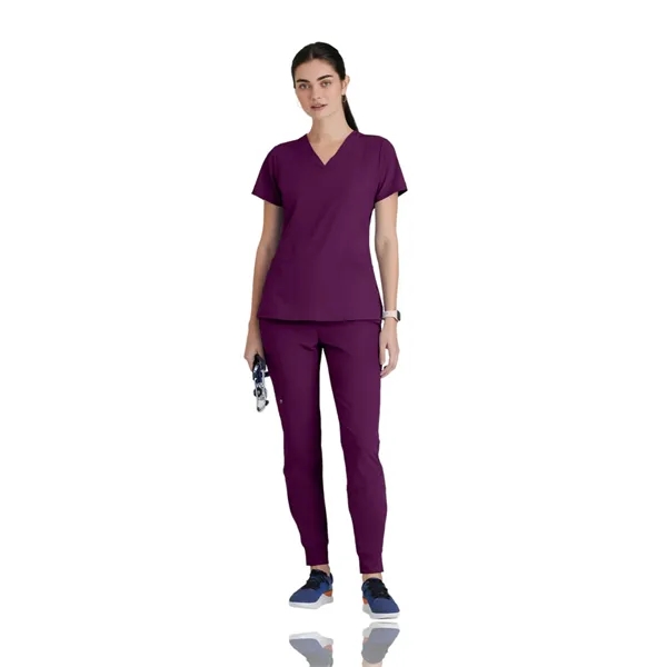 Shaped V-Neck Top... from ASI 86018 Scrub Authority / Uniform Stores