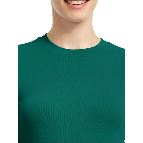 Landau Forward Women's Long-Sleeve Tee... from ASI 86018 Scrub Authority / Uniform Stores
