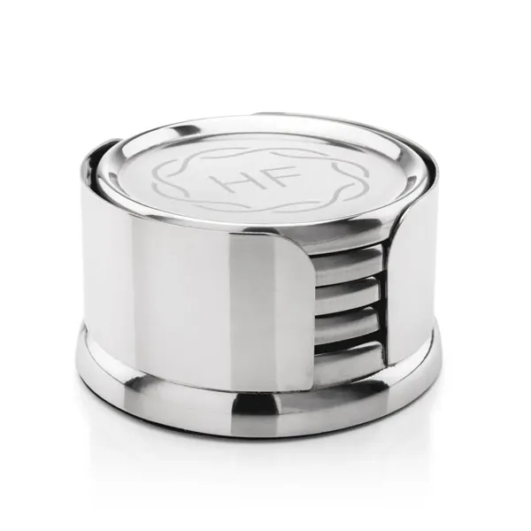 The Baldoni Coasters - Set of 4 with Holder offers a... from ASI 84592 St Regis Group