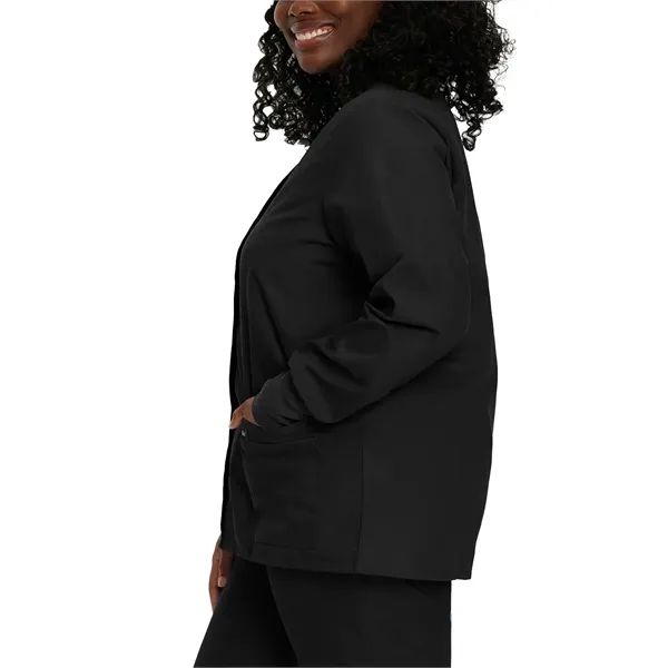 Landau Essentials Warm-Up Jacket... from ASI 86018 Scrub Authority / Uniform Stores