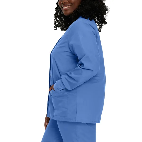 Landau Essentials Warm-Up Jacket... from ASI 86018 Scrub Authority / Uniform Stores