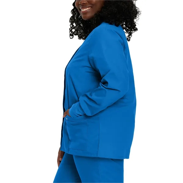 Landau Essentials Warm-Up Jacket... from ASI 86018 Scrub Authority / Uniform Stores
