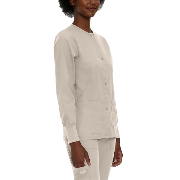 Landau Essentials Warm-Up Jacket... from ASI 86018 Scrub Authority / Uniform Stores