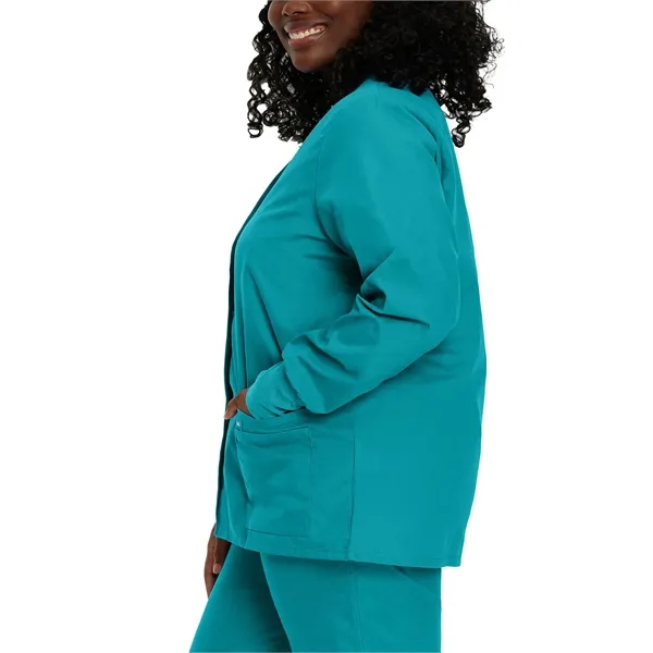 Landau Essentials Warm-Up Jacket... from ASI 86018 Scrub Authority / Uniform Stores