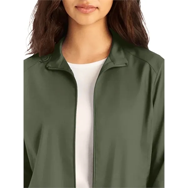 Landau ProFlex Women's Warm-Up Scrub Jacket... from ASI 86018 Scrub Authority / Uniform Stores
