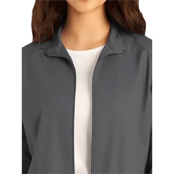 Landau ProFlex Women's Warm-Up Scrub Jacket... from ASI 86018 Scrub Authority / Uniform Stores