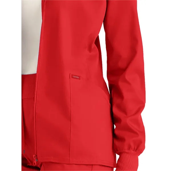 Landau ProFlex Women's Warm-Up Scrub Jacket... from ASI 86018 Scrub Authority / Uniform Stores