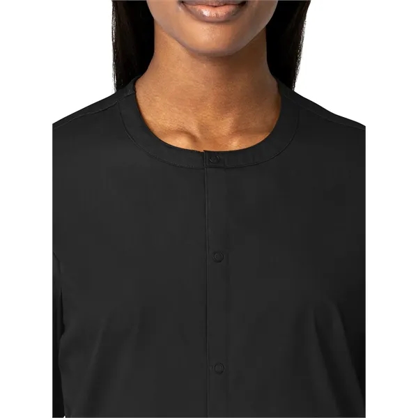WonderWink WonderWORK Unisex Snap Front Jacket... from ASI 86018 Scrub Authority / Uniform Stores