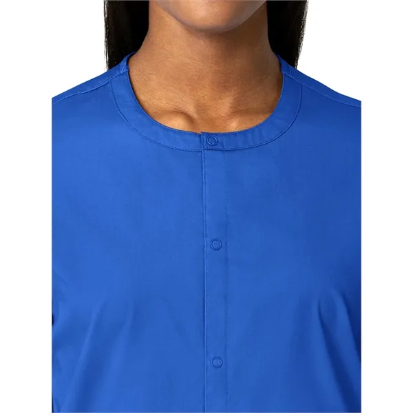 WonderWink WonderWORK Unisex Snap Front Jacket... from ASI 86018 Scrub Authority / Uniform Stores