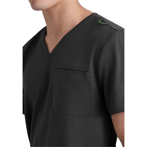 Grey's Anatomy Evolve Piped V-Neck Top... from ASI 86018 Scrub Authority / Uniform Stores