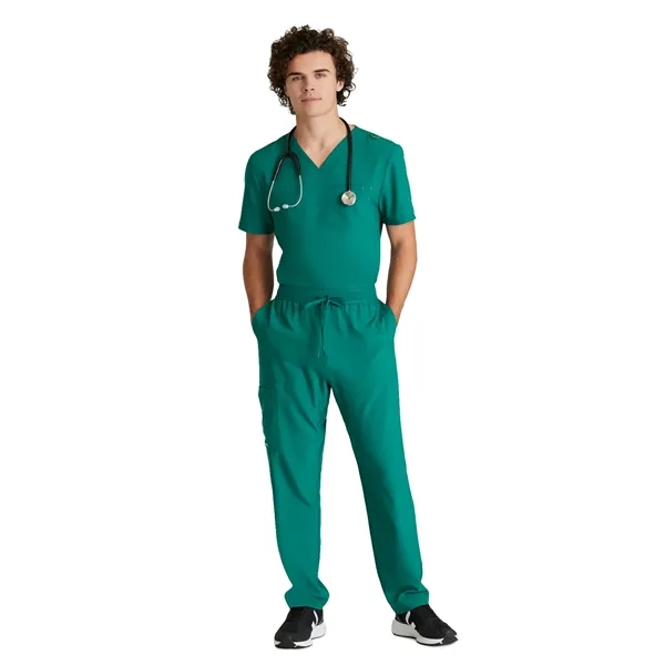 Grey's Anatomy Evolve Piped V-Neck Top... from ASI 86018 Scrub Authority / Uniform Stores