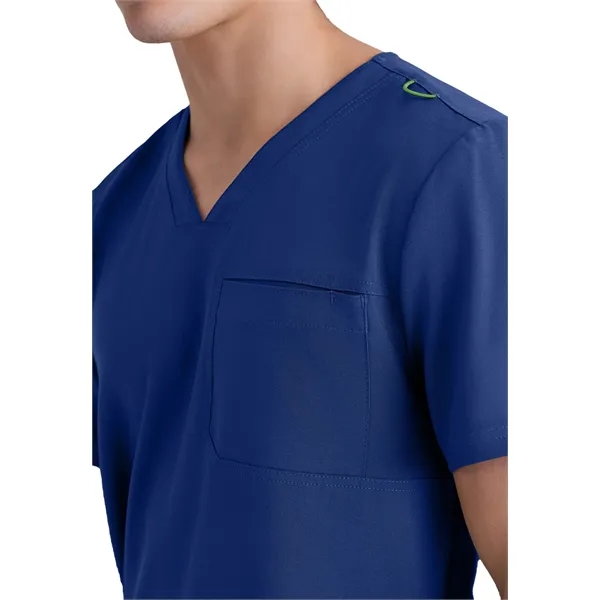 Grey's Anatomy Evolve Piped V-Neck Top... from ASI 86018 Scrub Authority / Uniform Stores
