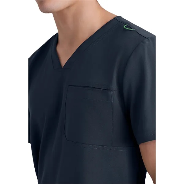 Grey's Anatomy Evolve Piped V-Neck Top... from ASI 86018 Scrub Authority / Uniform Stores