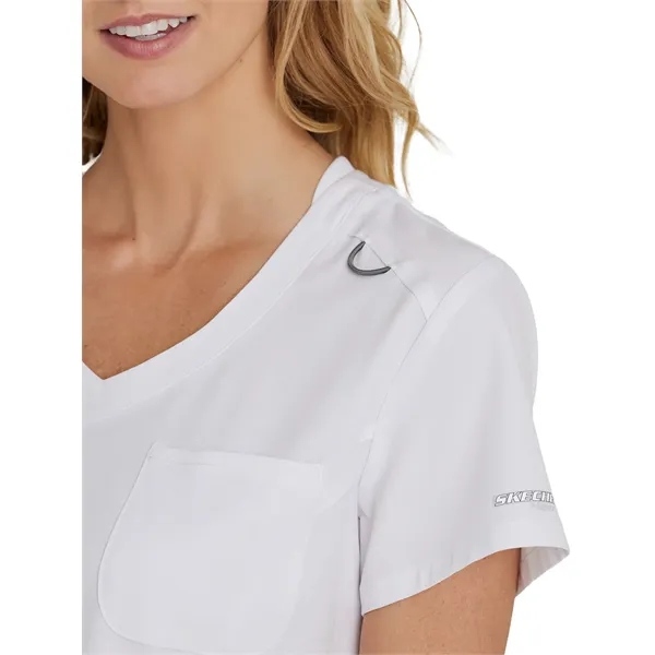 Skechers by Barco Women's Dignity Tuck-In Scrub Top... from ASI 86018 Scrub Authority / Uniform Stores