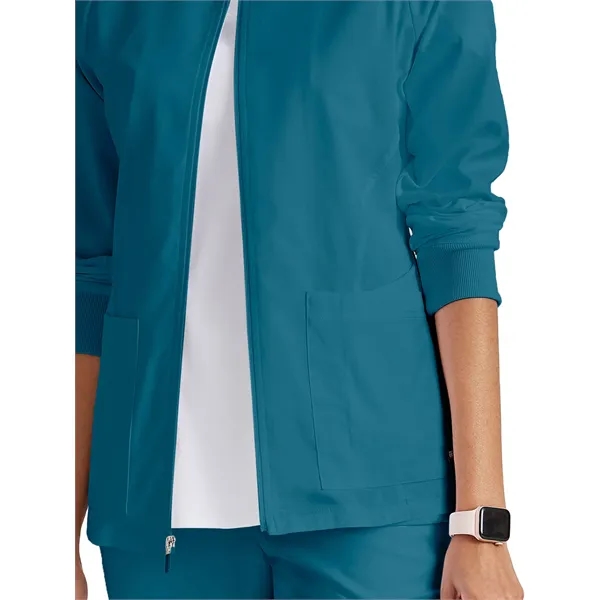 Barco Grey's Anatomy™ Stretch Gianna Warm-Up Jacket.... from ASI 86018 Scrub Authority / Uniform Stores