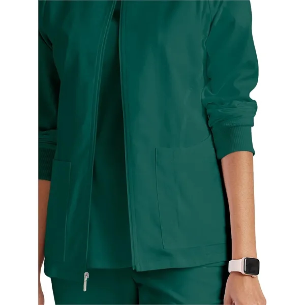 Barco Grey's Anatomy™ Stretch Gianna Warm-Up Jacket.... from ASI 86018 Scrub Authority / Uniform Stores