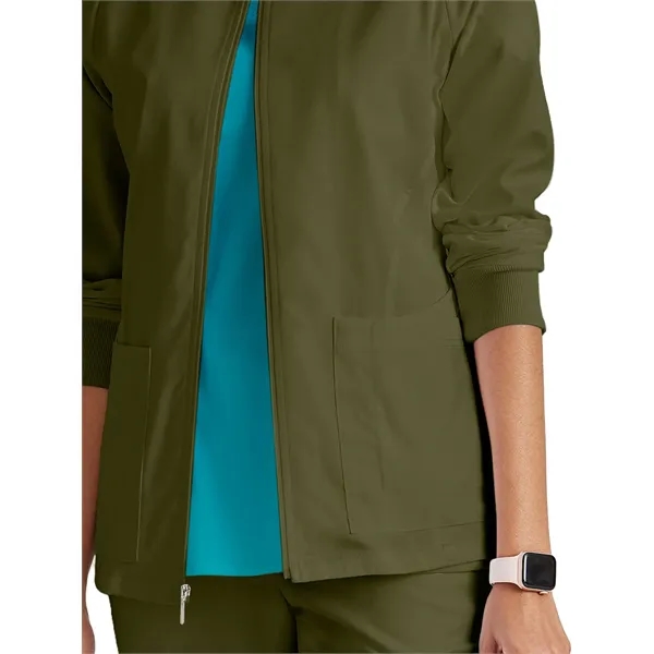 Barco Grey's Anatomy™ Stretch Gianna Warm-Up Jacket.... from ASI 86018 Scrub Authority / Uniform Stores