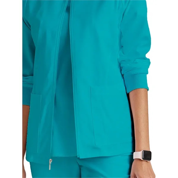 Barco Grey's Anatomy™ Stretch Gianna Warm-Up Jacket.... from ASI 86018 Scrub Authority / Uniform Stores