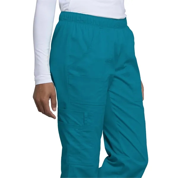 Cherokee WW Core Stretch Women's Mid-Rise Pull-On Cargo Pant... from ASI 86018 Scrub Authority / Uniform Stores