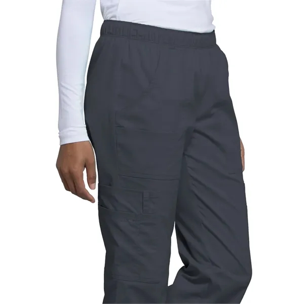 Cherokee WW Core Stretch Women's Mid-Rise Pull-On Cargo Pant... from ASI 86018 Scrub Authority / Uniform Stores