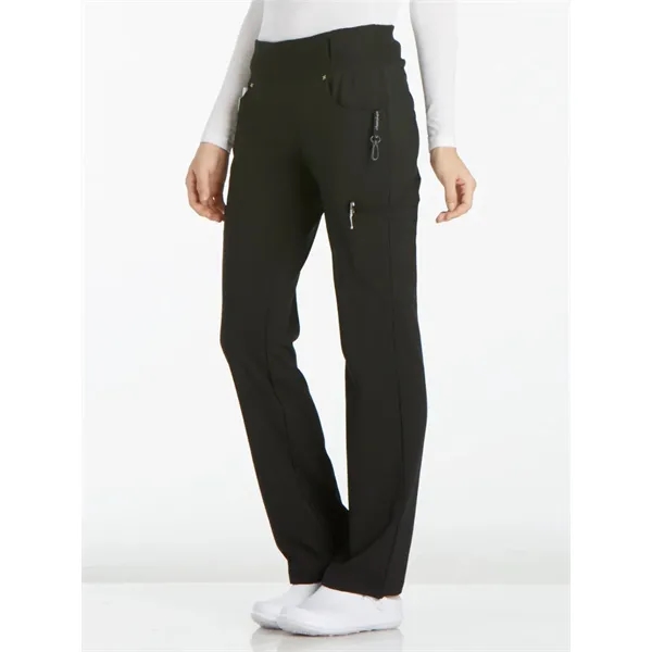 Cherokee iFlex Women's Mid Rise Pull-On Pant... from ASI 86018 Scrub Authority / Uniform Stores