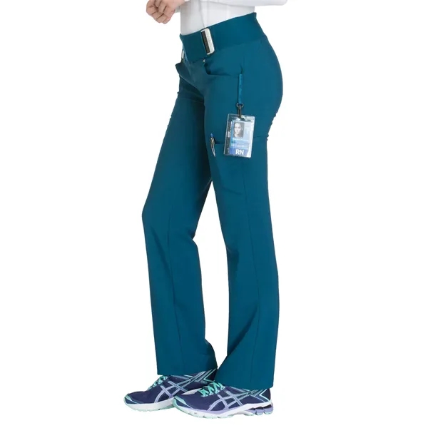 Cherokee iFlex Women's Mid Rise Pull-On Pant... from ASI 86018 Scrub Authority / Uniform Stores