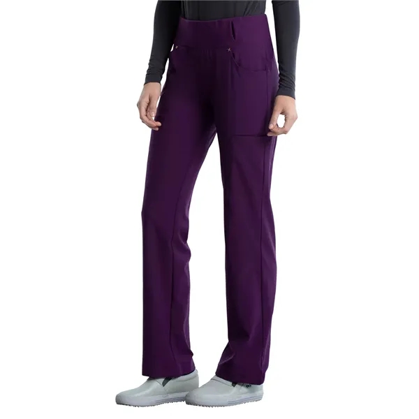 Cherokee iFlex Women's Mid Rise Pull-On Pant... from ASI 86018 Scrub Authority / Uniform Stores