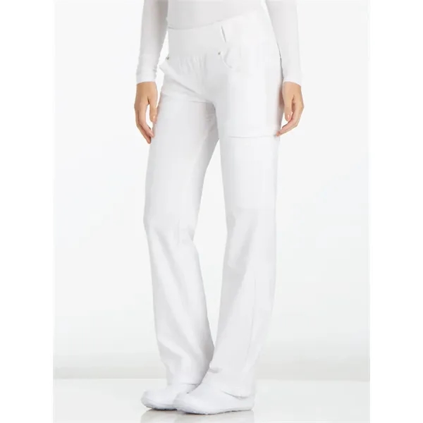 Cherokee iFlex Women's Mid Rise Pull-On Pant... from ASI 86018 Scrub Authority / Uniform Stores