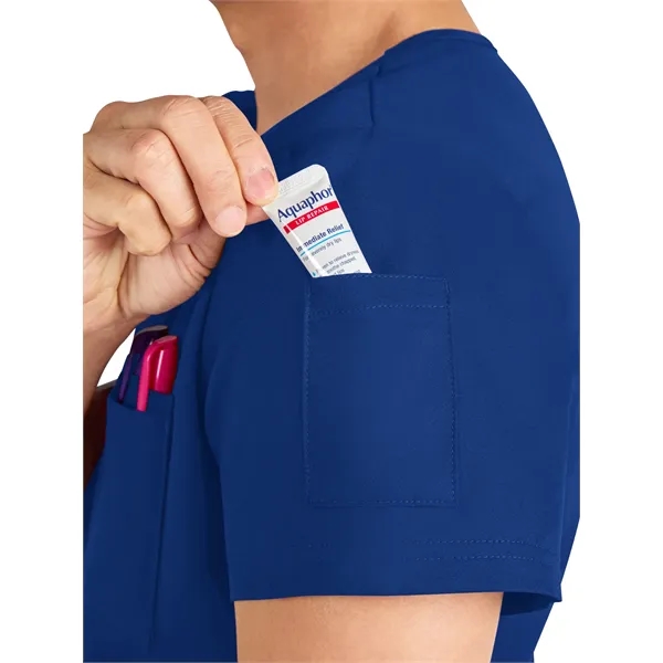 koi - Cureology - Men's Chest Pocket V-Neck Arthro Scrub Top... from ASI 86018 Scrub Authority / Uniform Stores