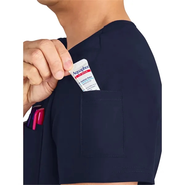 koi - Cureology - Men's Chest Pocket V-Neck Arthro Scrub Top... from ASI 86018 Scrub Authority / Uniform Stores