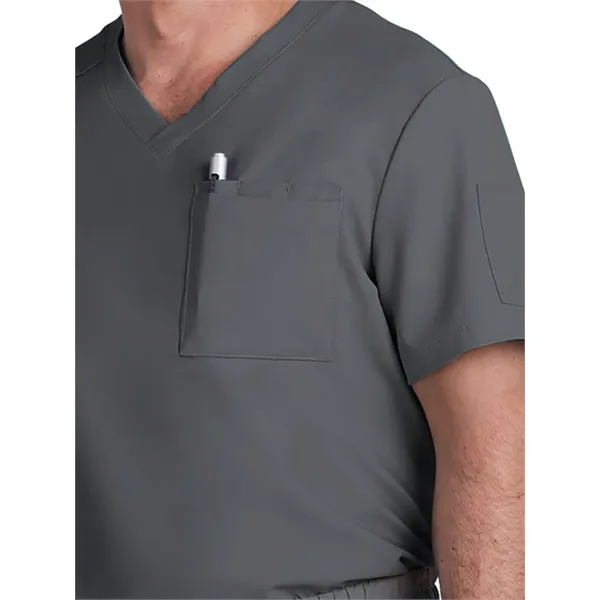 koi - Cureology - Men's Chest Pocket V-Neck Arthro Scrub Top... from ASI 86018 Scrub Authority / Uniform Stores