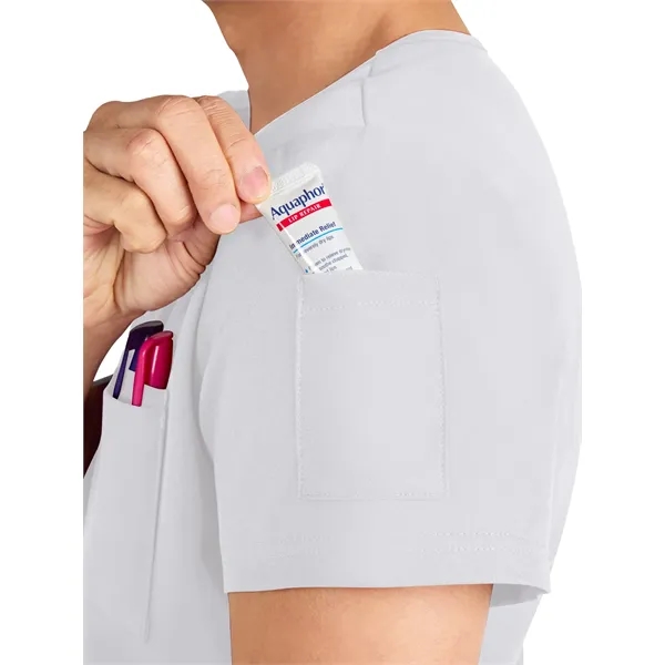 koi - Cureology - Men's Chest Pocket V-Neck Arthro Scrub Top... from ASI 86018 Scrub Authority / Uniform Stores