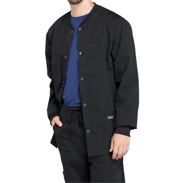 Workwear Professionals Snap Front Warm-up Jacket... from ASI 86018 Scrub Authority / Uniform Stores