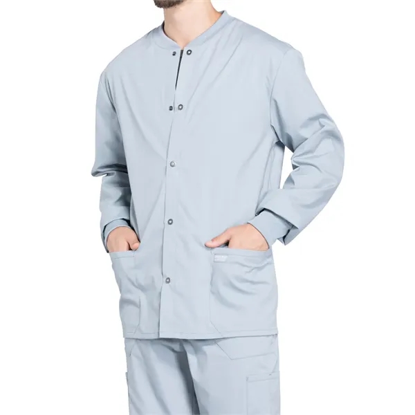 Workwear Professionals Snap Front Warm-up Jacket... from ASI 86018 Scrub Authority / Uniform Stores