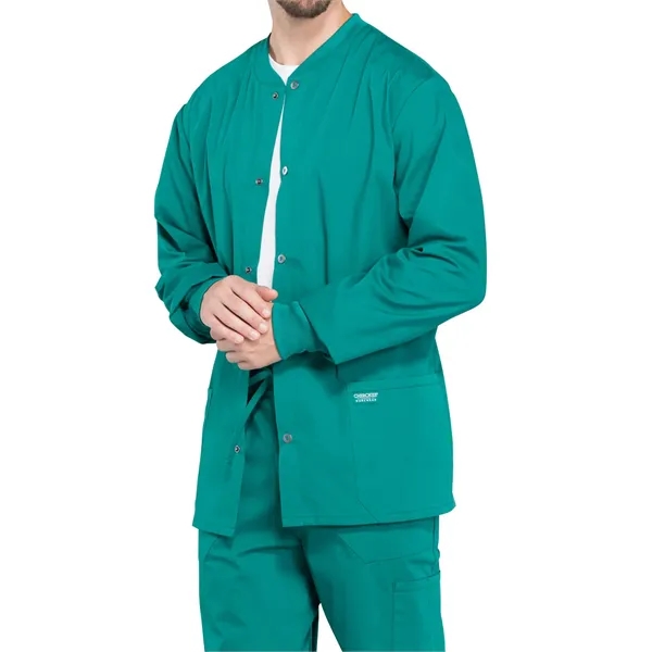 Workwear Professionals Snap Front Warm-up Jacket... from ASI 86018 Scrub Authority / Uniform Stores