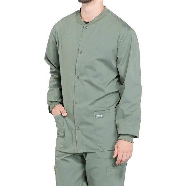 Workwear Professionals Snap Front Warm-up Jacket... from ASI 86018 Scrub Authority / Uniform Stores