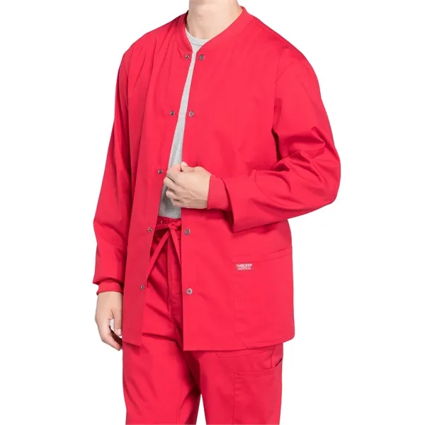 Workwear Professionals Snap Front Warm-up Jacket... from ASI 86018 Scrub Authority / Uniform Stores